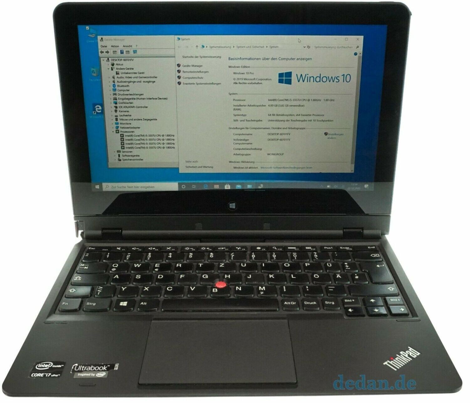 LENOVO Helix 3698 i5 1,8GHz 4GB 180GB SSD