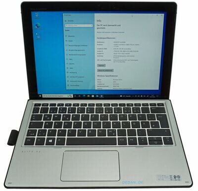 HP Elite X2 1012 Notebook- Tablet, 2 in 1, Intel i5- 2,5 GHZ 256 GB SSD 8 GB RAM
