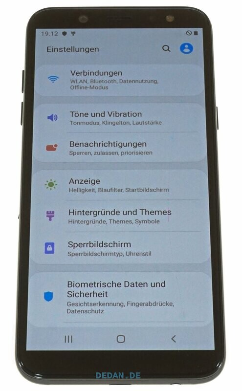 SAMSUNG Galaxy A6 A600FN 32 GB 3 GB ohne SIM Lock Display gesprungen SAMSUNG Galaxy A6 A600FN 32 GB 3 GB ohne SIM Lock Display gesprungen