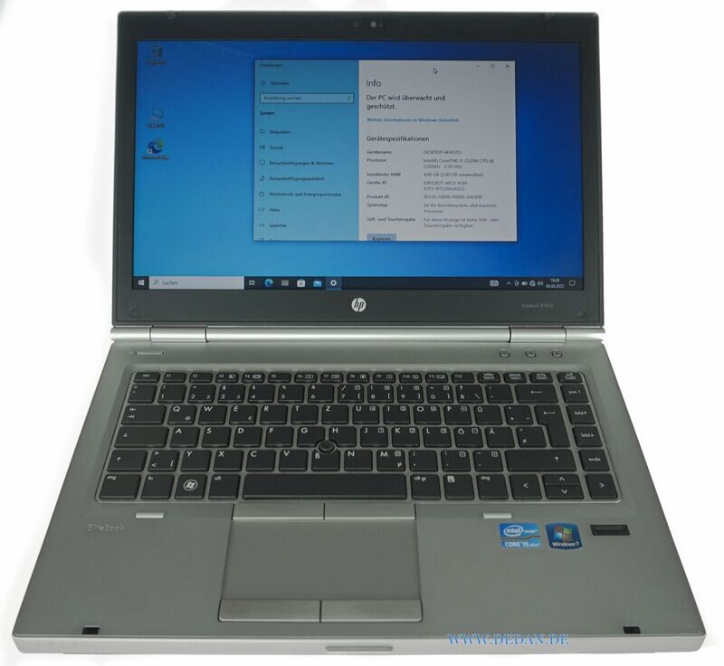 HP Elitebook 8460p Intel i5- 2,5 GHZ 160 GB SSD 4 GB RAM HP Elitebook 8460p Intel i5- 2,5 GHZ 160 GB SSD 4 GB RAM