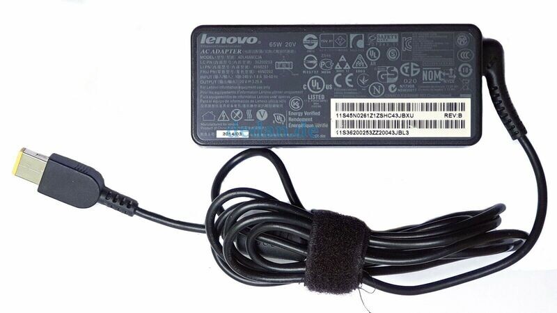 Lenovo ThinkPad Original Netzteil 65W Slim Tip (rechteckig) Lenovo ThinkPad Original Netzteil 65W Slim Tip (rechteckig)