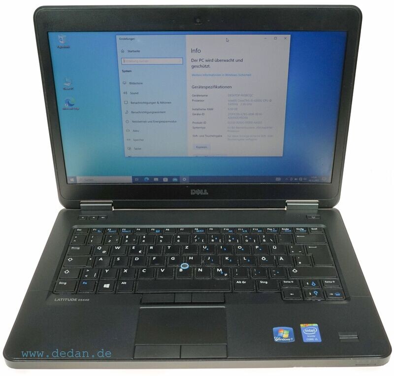 DELL Latitude E5440 i5 1,6 GHz 8 GB 256 GB SSD Backlight Windows 10