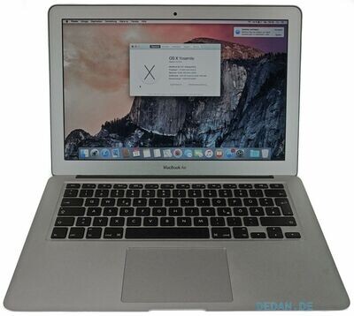 APPLE MacBook Air 13,3" 2014 I5 1,4 GHz 8 GB 250 GB SSD TOP