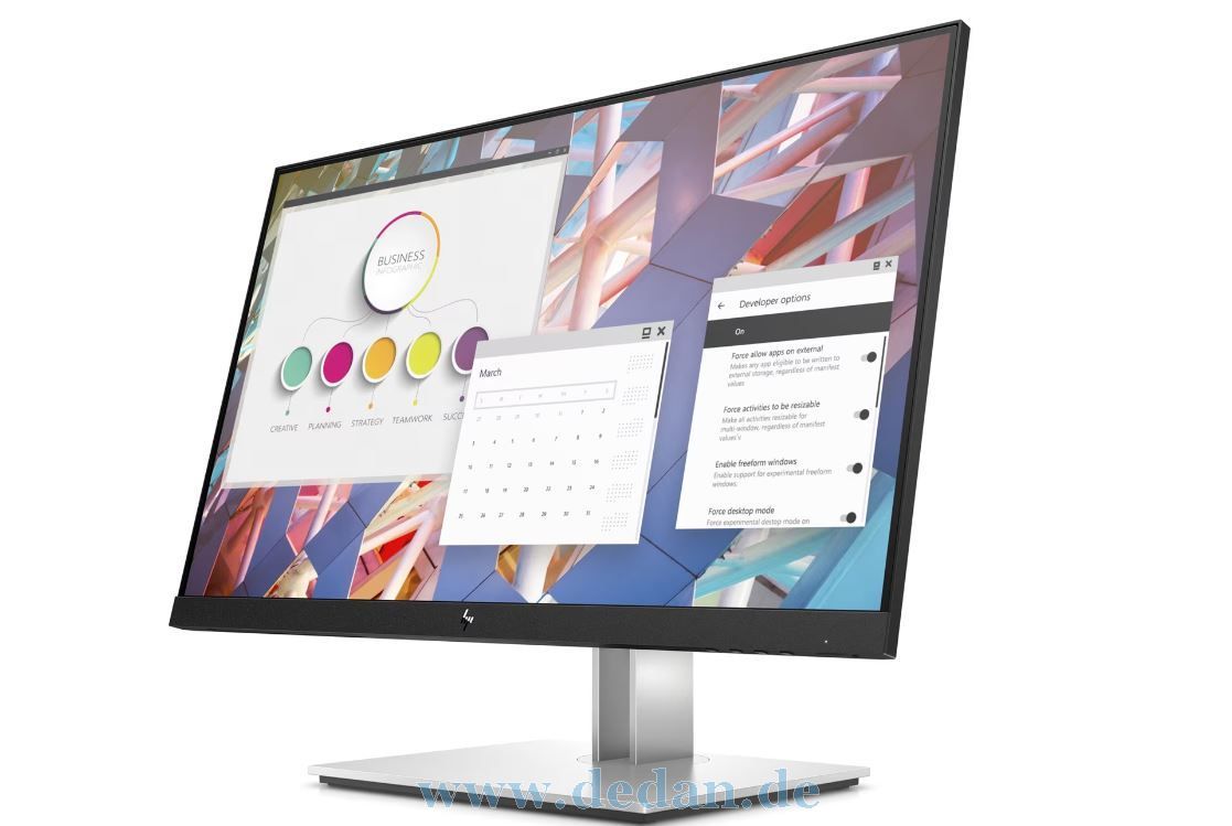 HP E24 G4 24 Zoll (60,45cm) IPS Monitor FHD - TOP