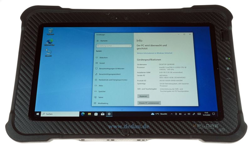 ZEBRA XPLORE IX101B2 Outdoor Tablet Intel i5 8GB 256GB SSD LTE ZEBRA XPLORE IX101B2 Outdoor Tablet Intel i5 8GB 256GB SSD LTE