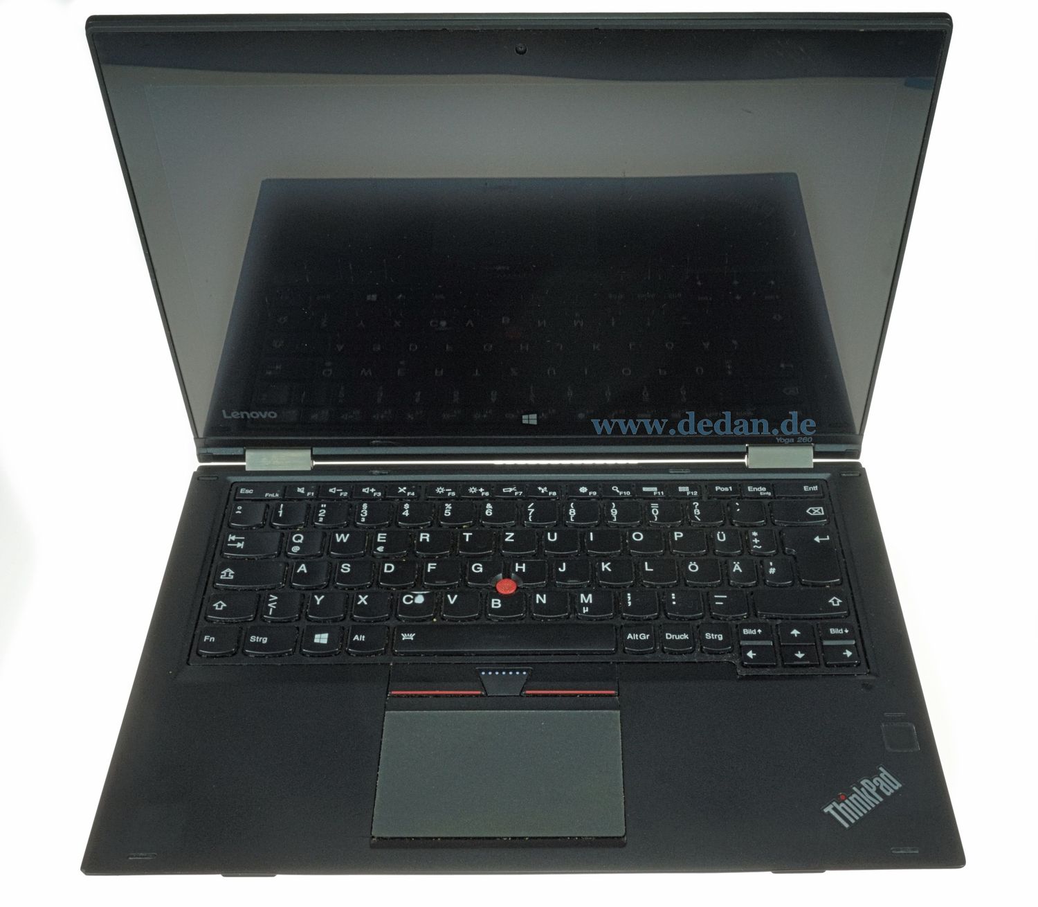 LENOVO Thinkpad YOGA 260 i5 2,4 GHz 512 GB SSD 8 GB RAM Touch Akku defekt.