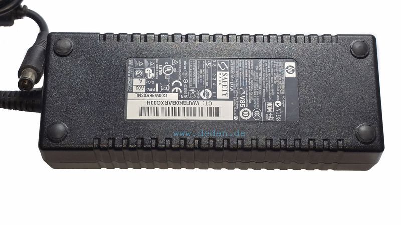 HP Netzteil AC Adapter - 135W Model 481420-001 - 19,5V HP Netzteil AC Adapter - 135W Model 481420-001 - 19,5V