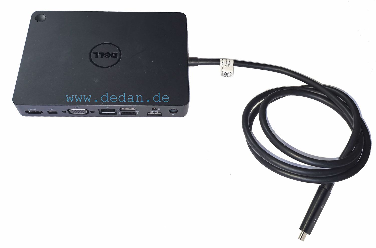Dell Docking Station WD15 - K17A USB-C inkl. Netzteil 130W Adapter mDP auf DP