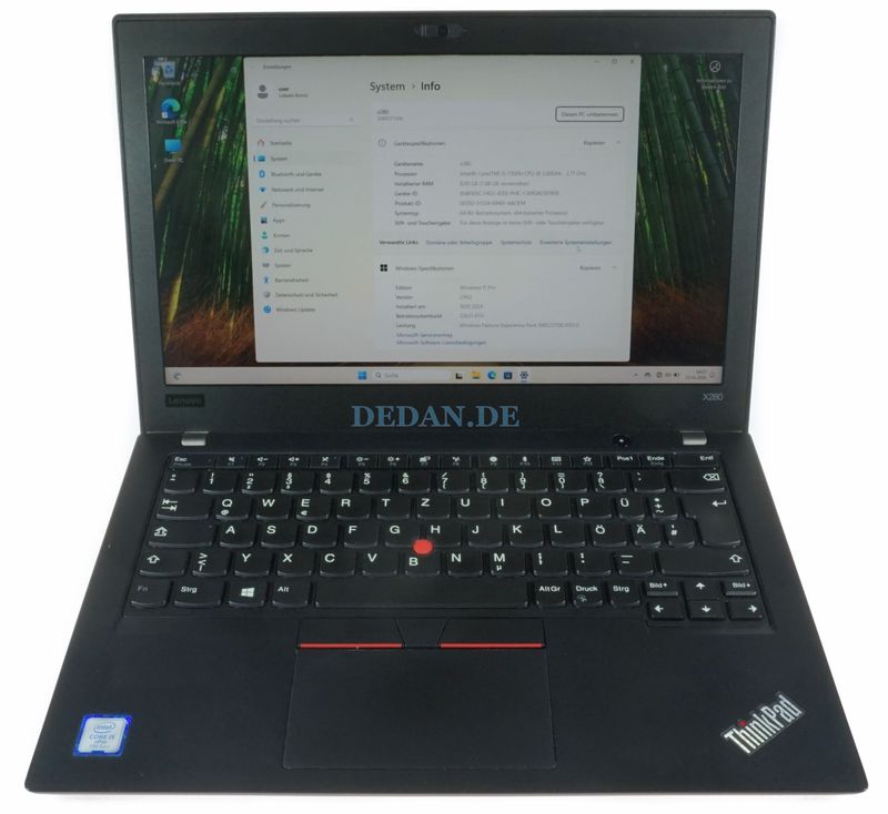 LENOVO ThinkPad X280 i5 2,6 GHz 256 GB SSD 8 GB RAM GUT LENOVO ThinkPad X280 i5 2,6 GHz 256 GB SSD 8 GB RAM GUT