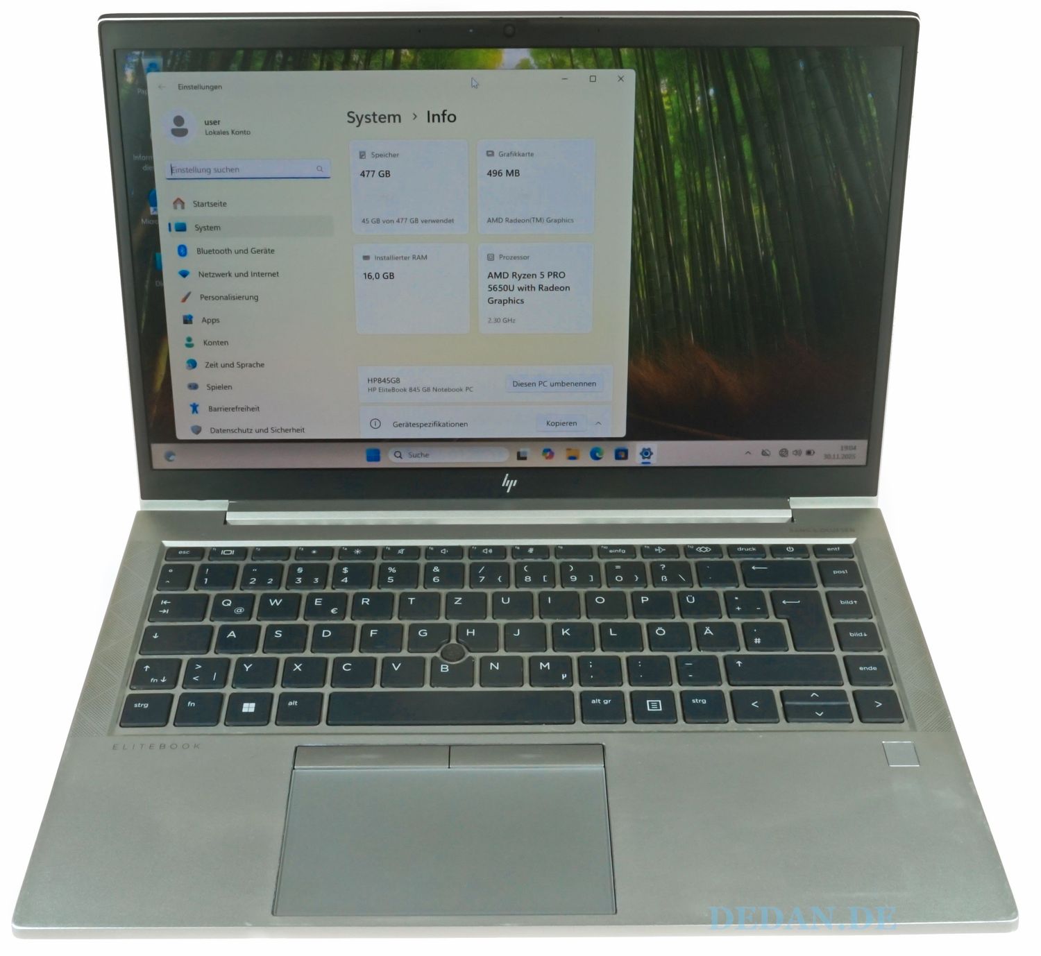 HP Elitebook 845 G8 AMD Ryzen 5-2,3 GHZ 500 GB SSD 16 GB RAM LTE FHD Windows 11 HP Elitebook 845 G8 AMD Ryzen 5-2,3 GHZ 500 GB SSD 16 GB RAM LTE FHD Windows 11