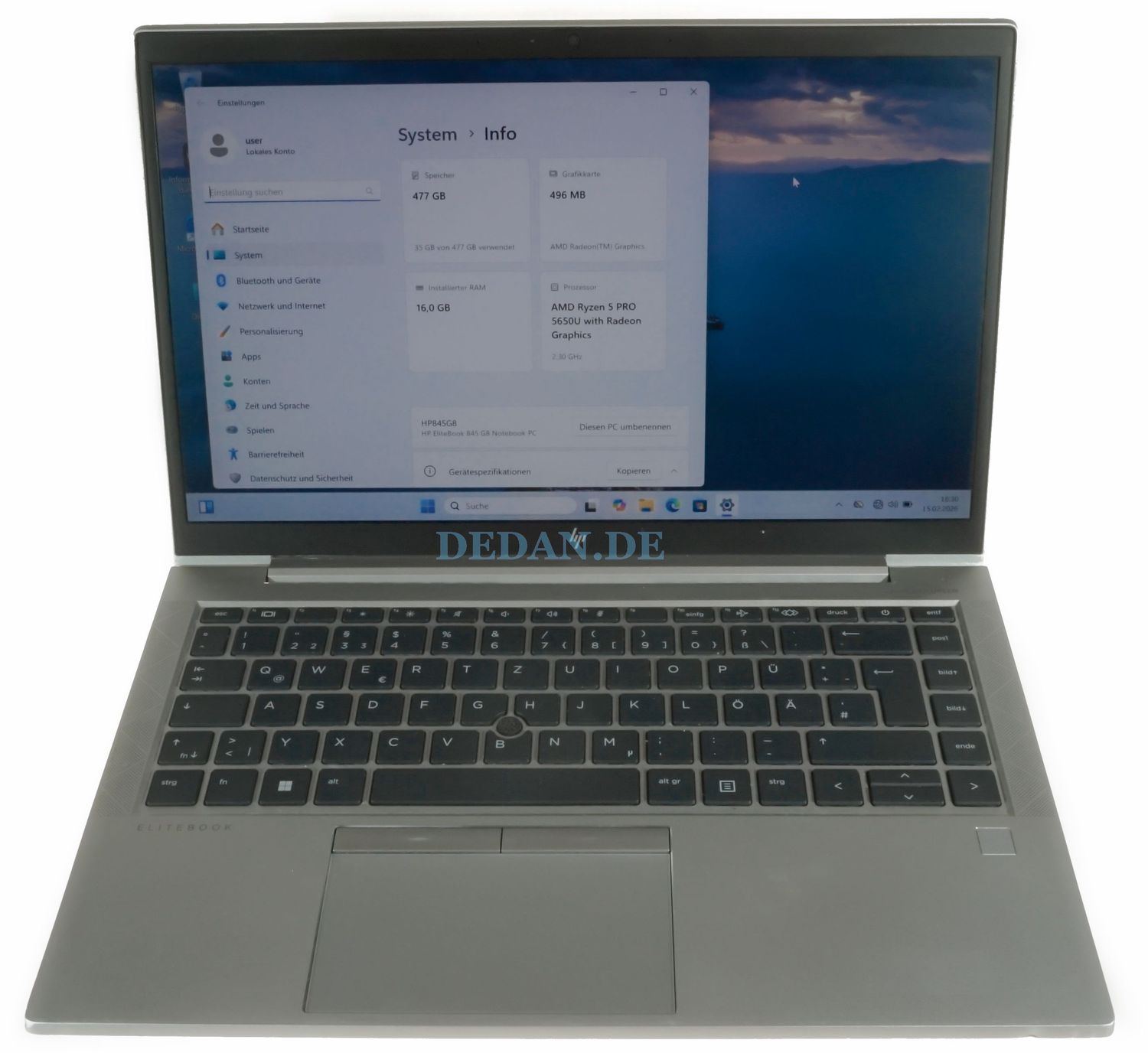 HP Elitebook 845 G8 AMD Ryzen 5-2,3 GHZ 500 GB SSD 16 GB RAM FHD LTE HP Elitebook 845 G8 AMD Ryzen 5-2,3 GHZ 500 GB SSD 16 GB RAM FHD LTE