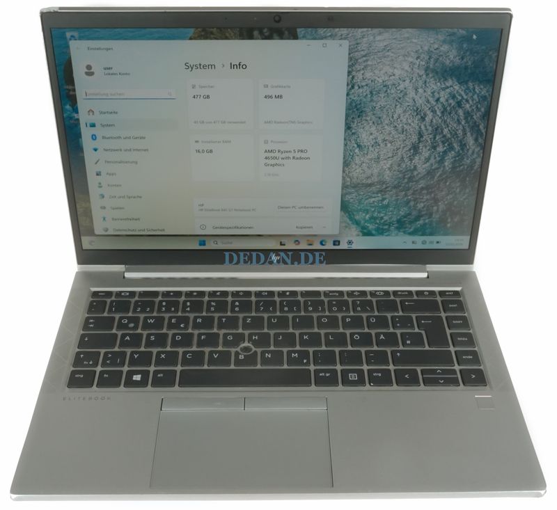 HP EliteBook 845 G7 | AMD Ryzen 5 Pro 4650U | 16GB RAM | 500GB SSD | Win 11 Pro HP EliteBook 845 G7 | AMD Ryzen 5 Pro 4650U | 16GB RAM | 500GB SSD | Win 11 Pro