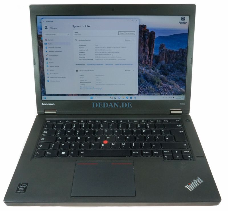Lenovo ThinkPad T440p | i7-4600M (4. Gen) | GT 730M | 8GB RAM | 256GB SSD | Tastaturbeleuchtung