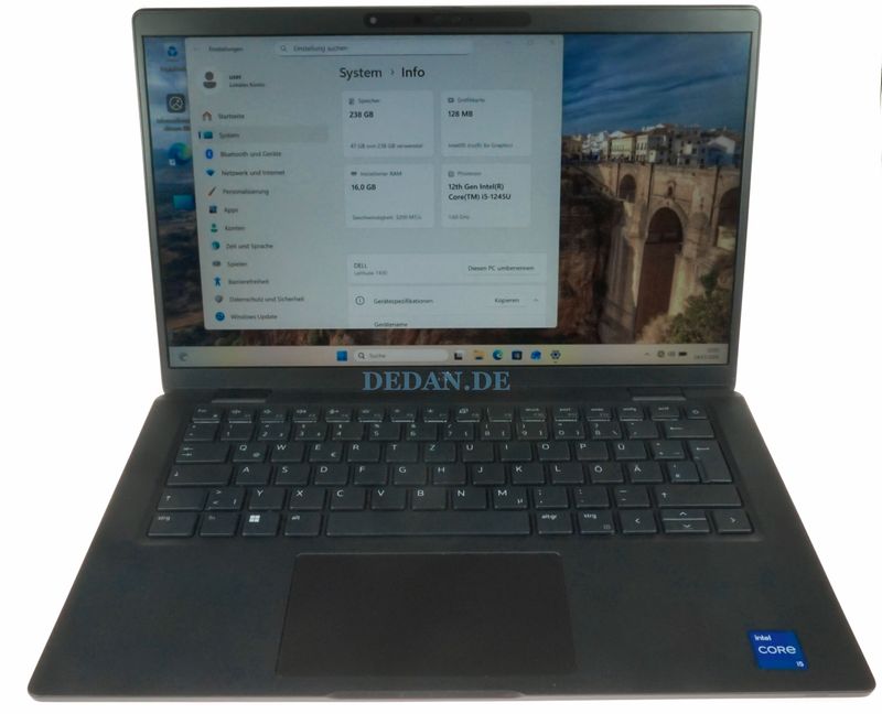 DELL Latitude 7430 | 14" Touch | i5-1245U | 16GB RAM | 256GB SSD | Win 11 Pro