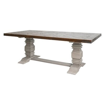 Industrial 7&#39; Table Gray\tobacco