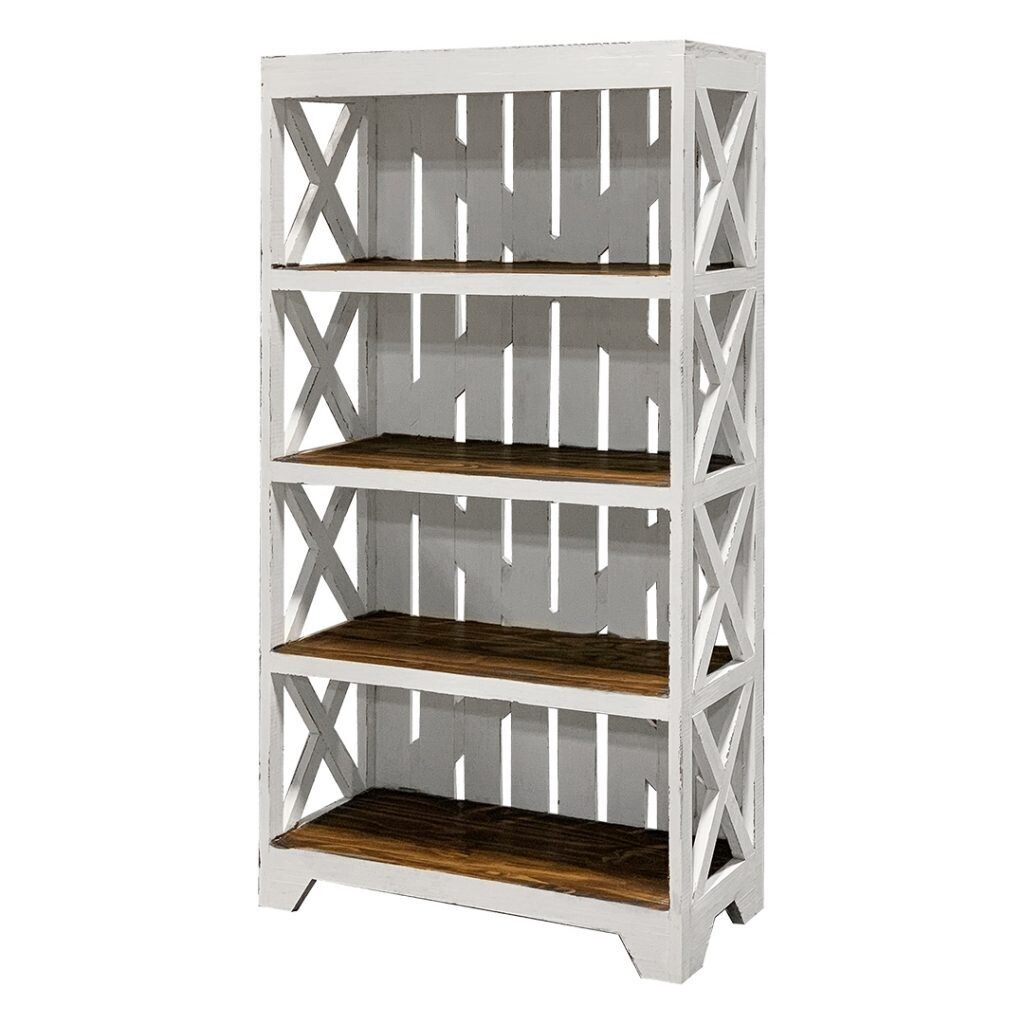 Crate Bookcase - 4 Shelves 42x15x72