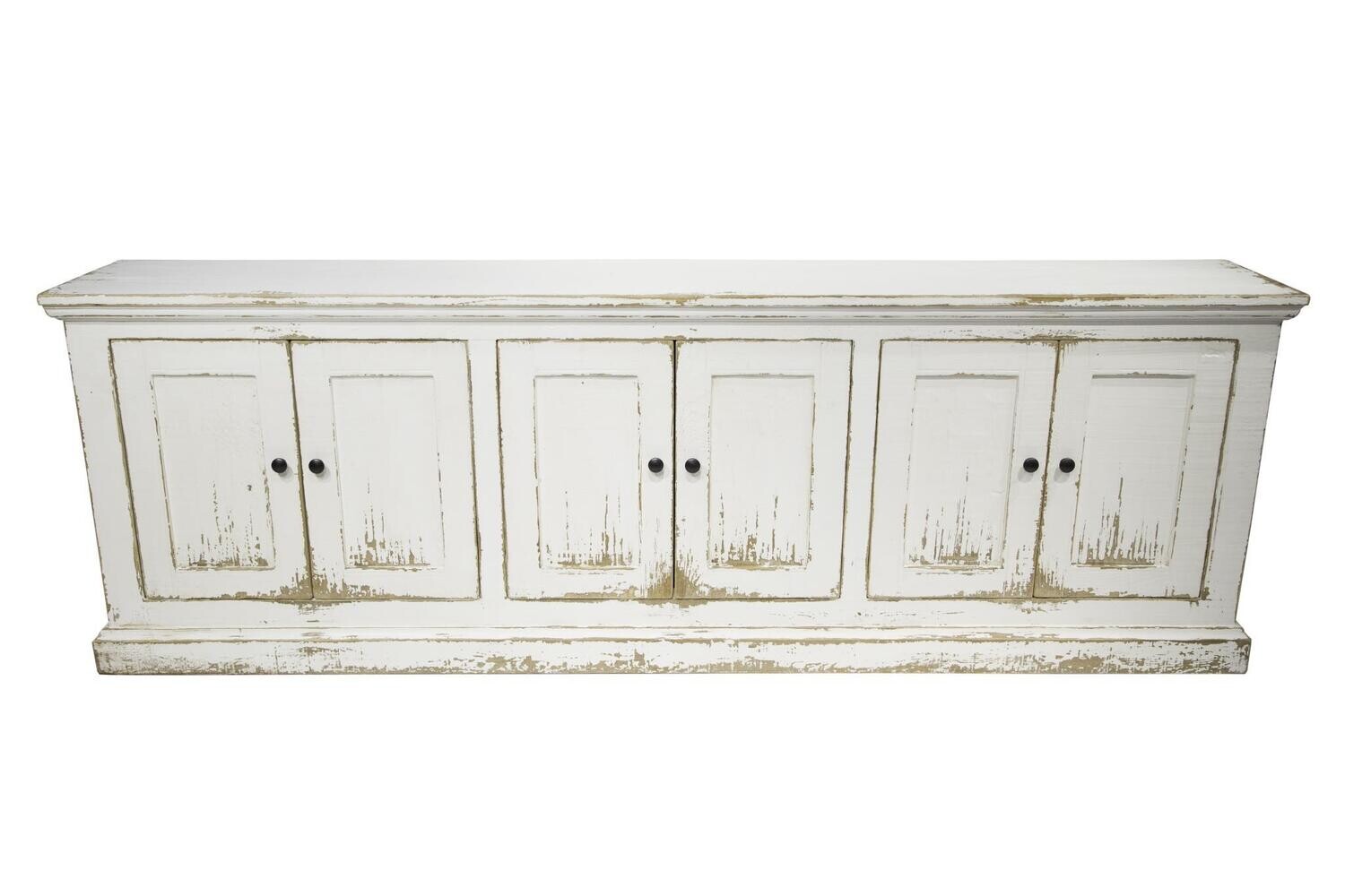 Mimi 6 Door Cabinet - White