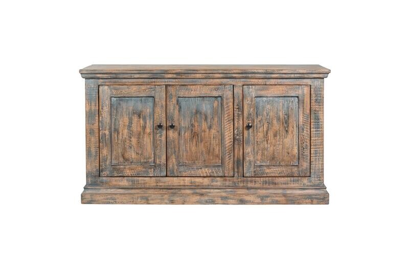 Mimi 3 Door Cabinet - Blue 65x17x35