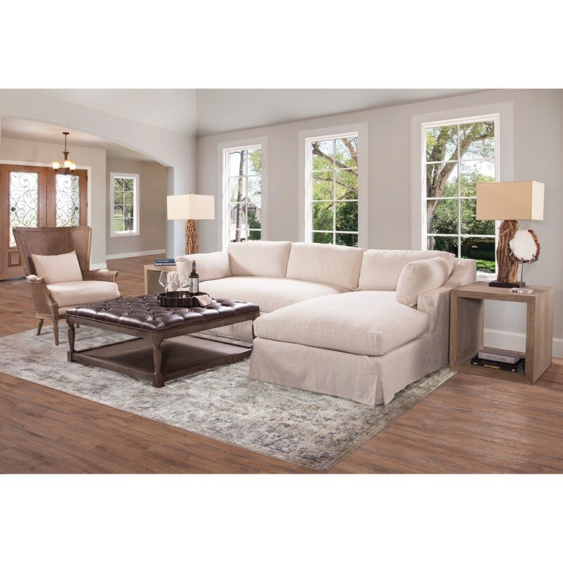 Dune Slipcovered Sectional