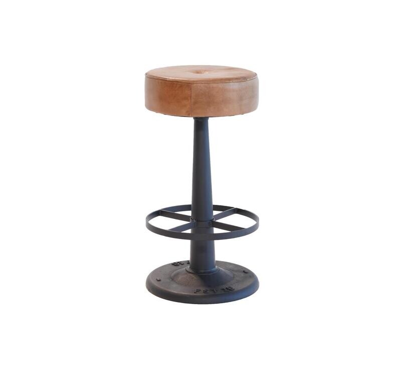 Gavin Counter Stool Brown 14x14x26