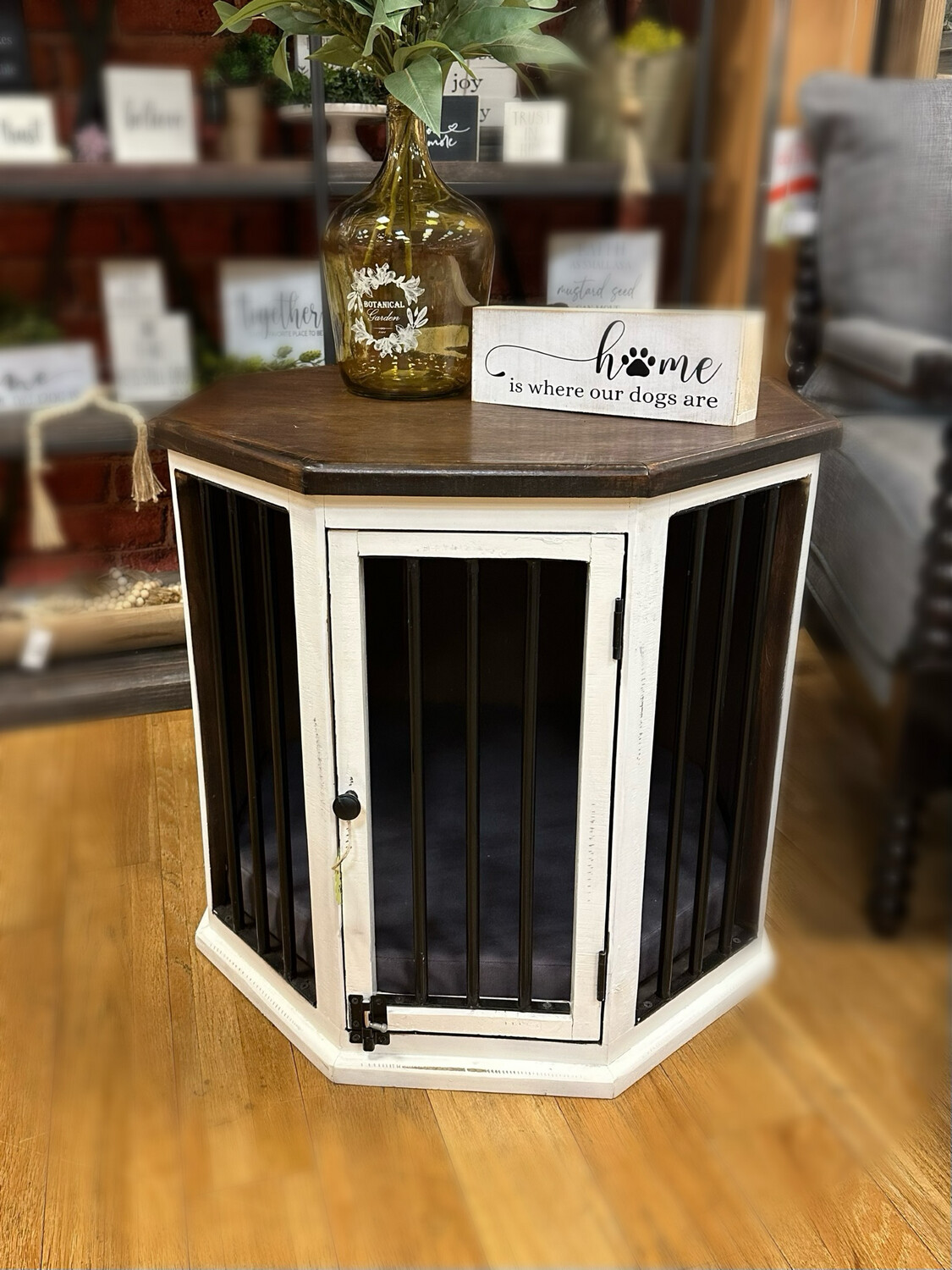 Dog Kennel Side Table