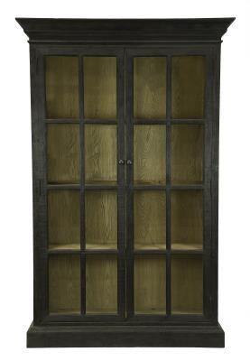 Ebony Library Cabinet
