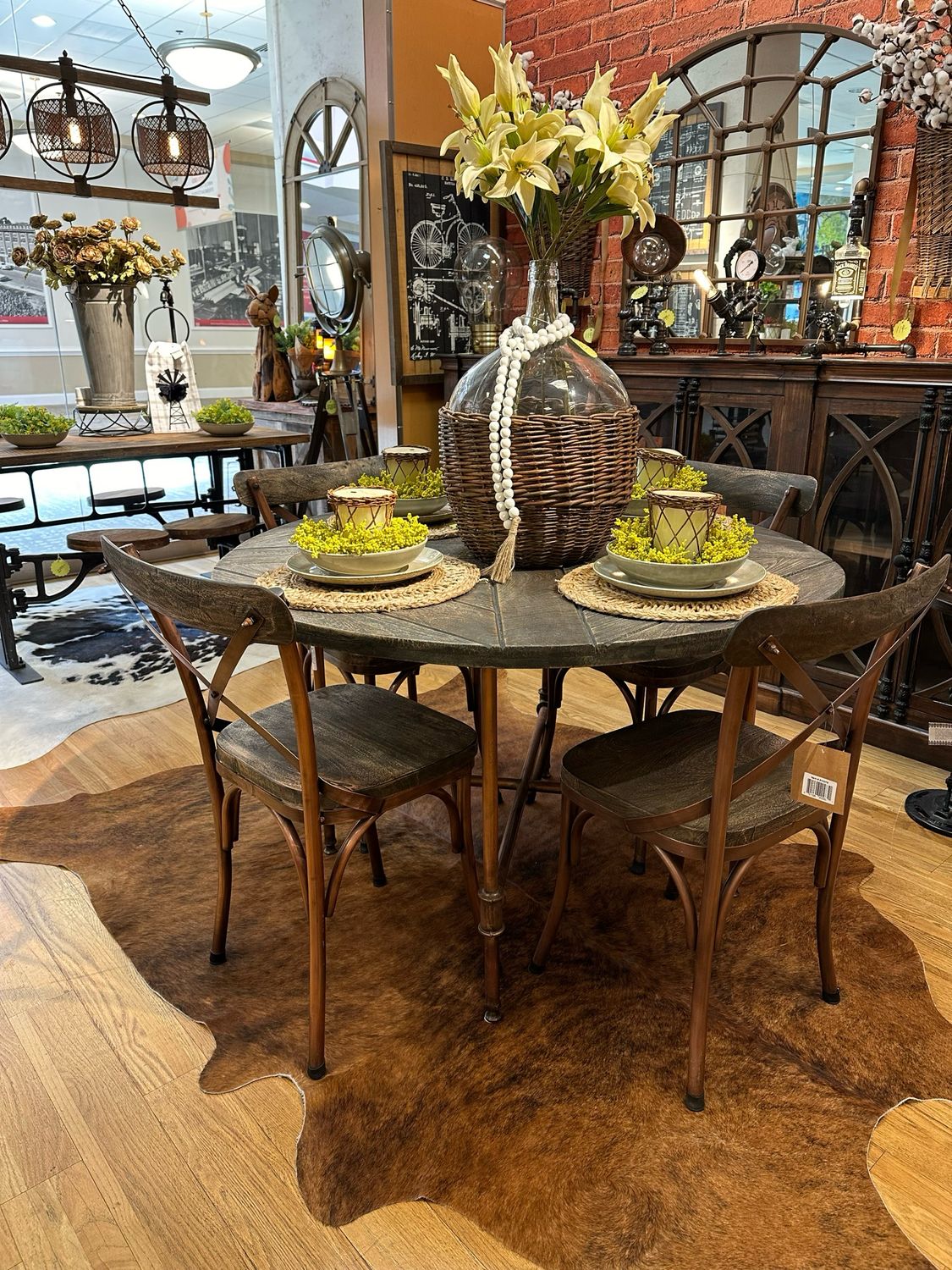 Copper Table Set