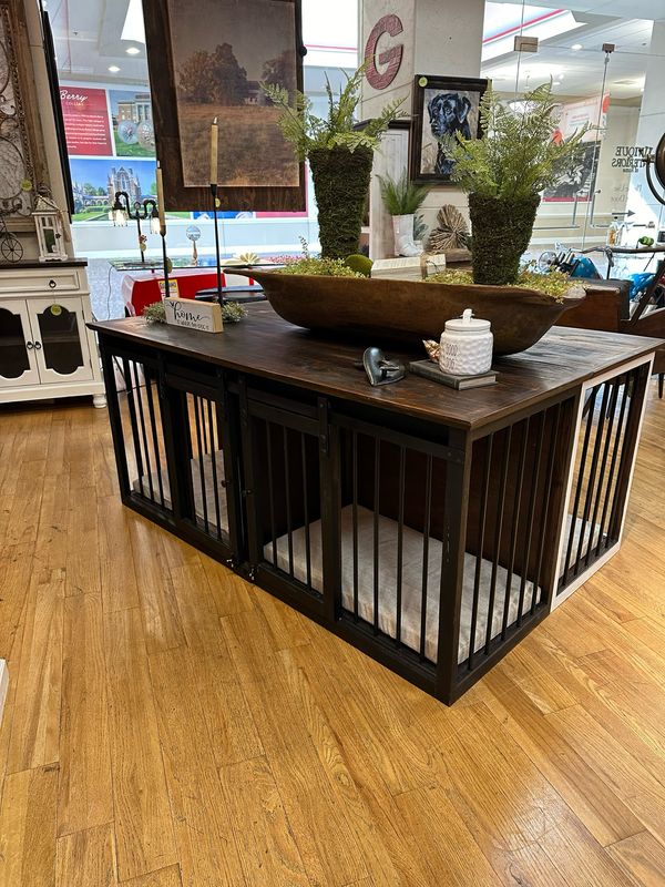 Double Dog Kennel - Black