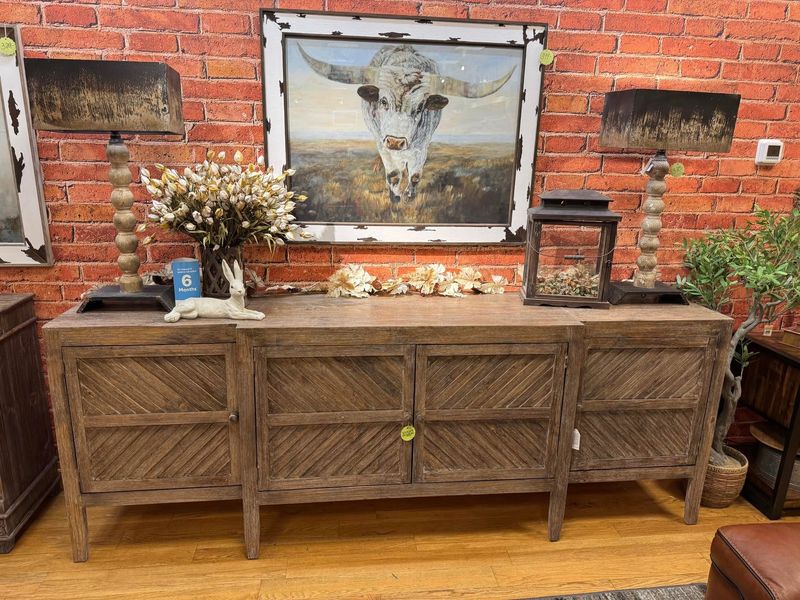 Felix 4 Door Console - Wheat