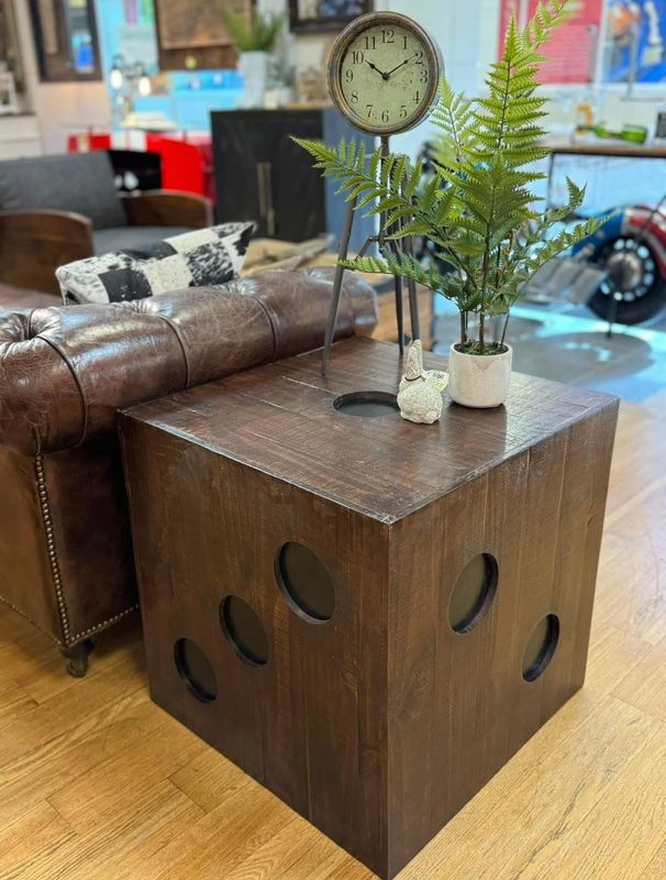 Wilson Dice End Table