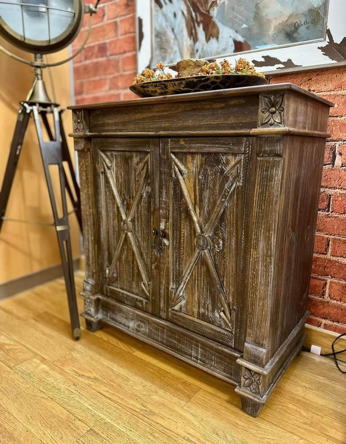 Callison Arrow Cabinet - Brown