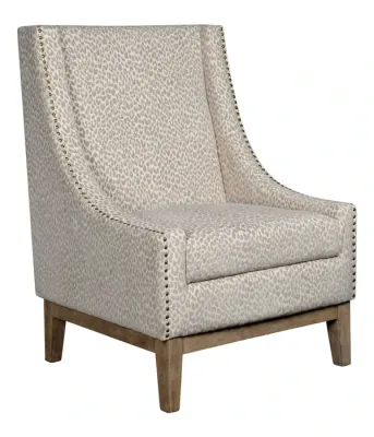 Jasmine Chair - Snow Leopard