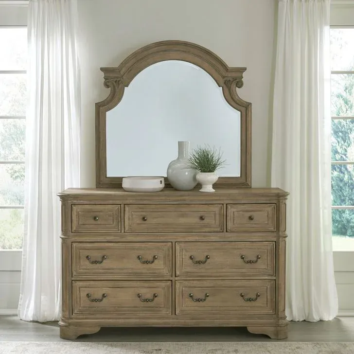 Magnolia Dresser &amp; Mirror