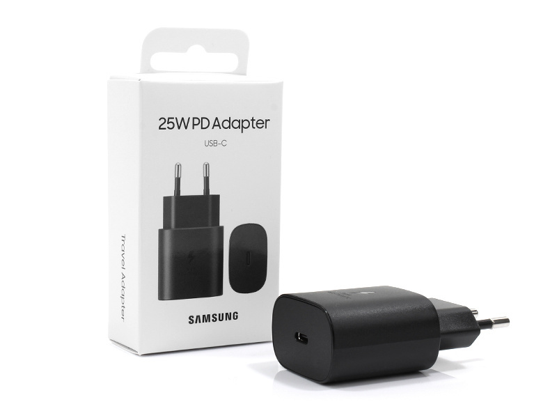 Samsung Φορτιστής Χωρίς Καλώδιο με Θύρα USB-C 25W Black(Retail)