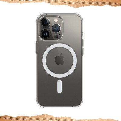 Apple Clear Case with MagSafe Σιλικόνης Διάφανο (iPhone 13 Pro)