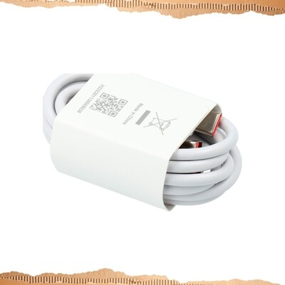 Xiaomi USB 2.0 Cable USB-C male - USB-A male Λευκό 1m (BULK)