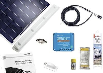 Solara Premium Pack Solar-Komplettanlage, 240Wp, 960Wh/Tag