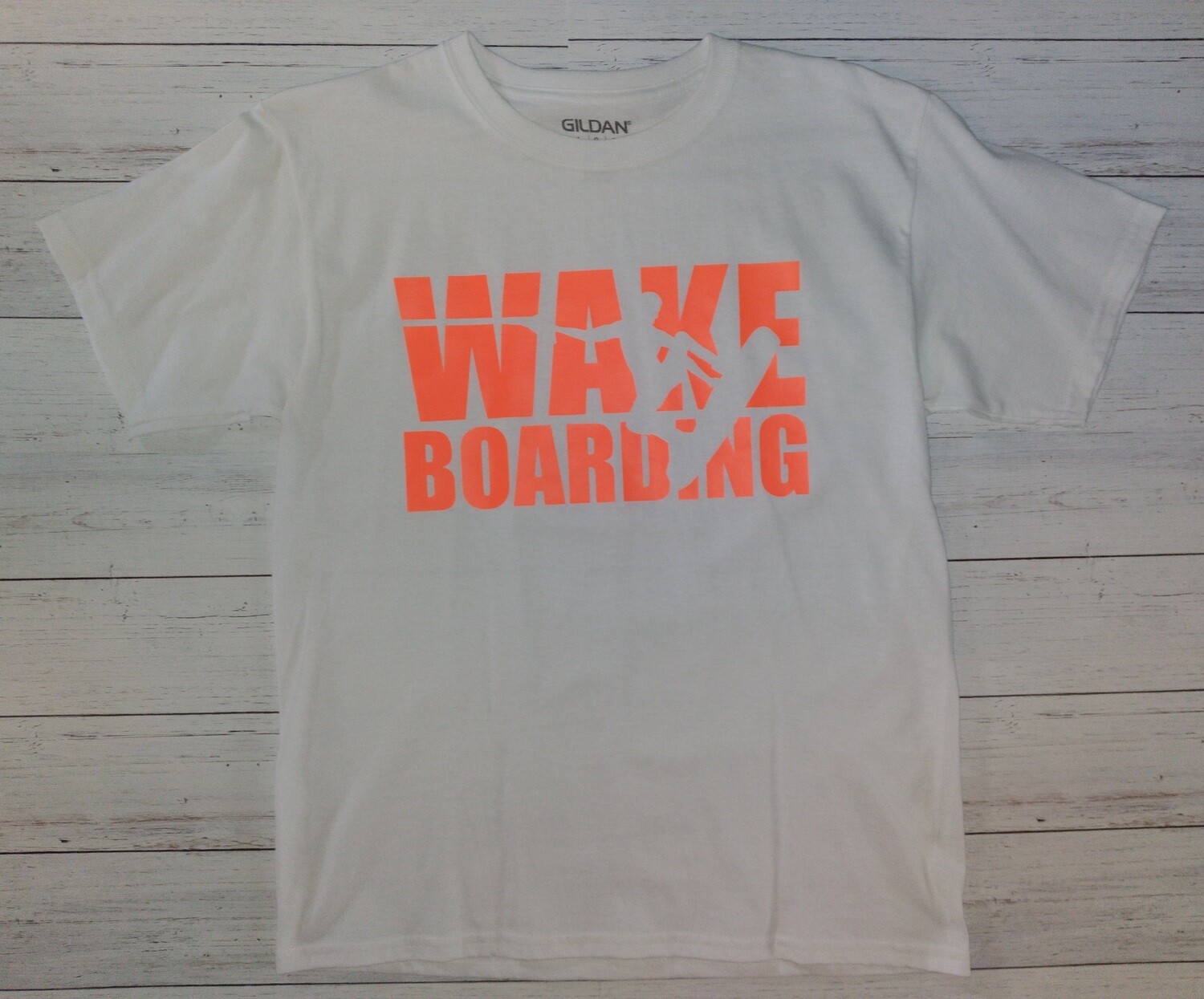 WAKEBOARDING ORANGE T-SHIRT/ YOUTH