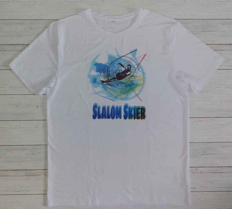 SLALOM SKIER/WATERSKI T-SHIRT