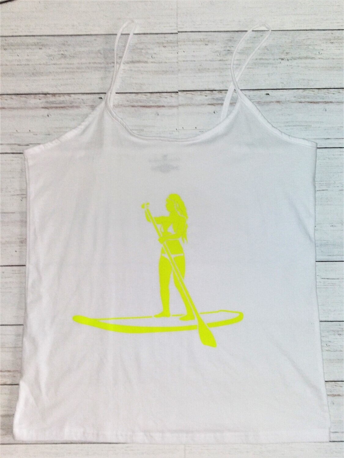 STAND UP &amp; PADDLE CHIC/SUNFLOWER TANK TOP