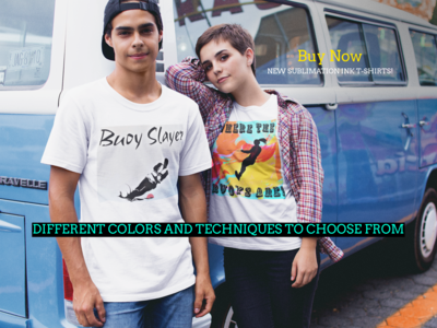 SUBLIMATION INK T-SHIRTS
