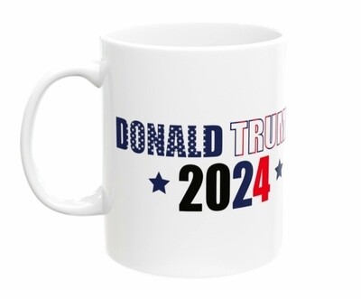 TRUMP 2024 T-SHIRT W/11oz. MUG GIFT SET
