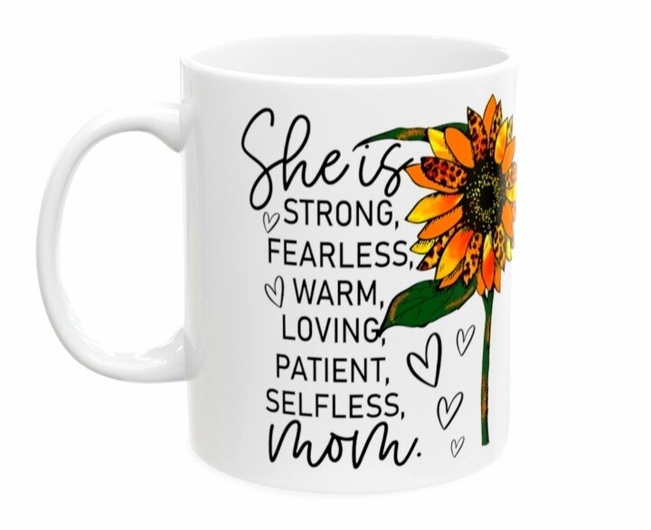 SHE IS MOM T-SHIRT &amp; MUG GIFT SET