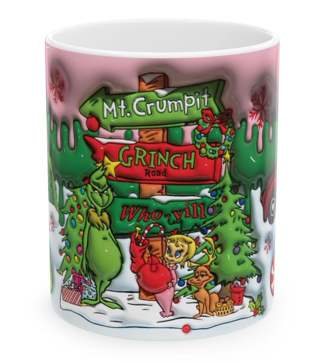 Merry Grinchmas Pink Set of 3