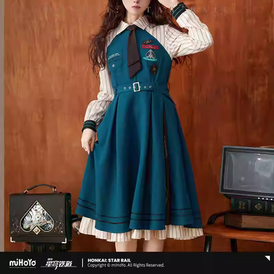 Honkai: Star Rail - Aventurine Inspired One-Piece Dress
