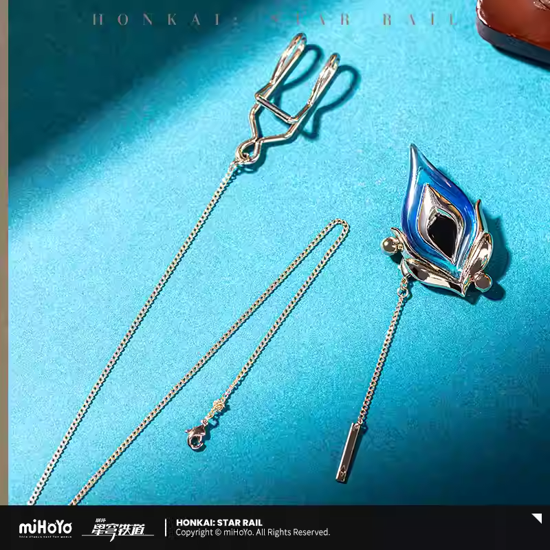 Honkai: Star Rail - Aventurine Inspired Brooch