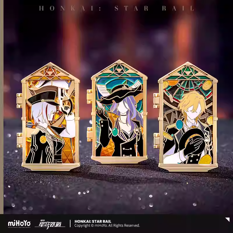 Honkai: Star Rail - Stoneheart&#39;s Oath Ring Enamel Pins (3 designs)