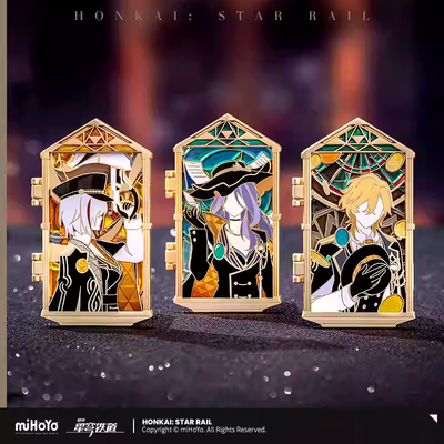 Honkai: Star Rail - Stoneheart&#39;s Oath Ring Enamel Pins (3 designs)