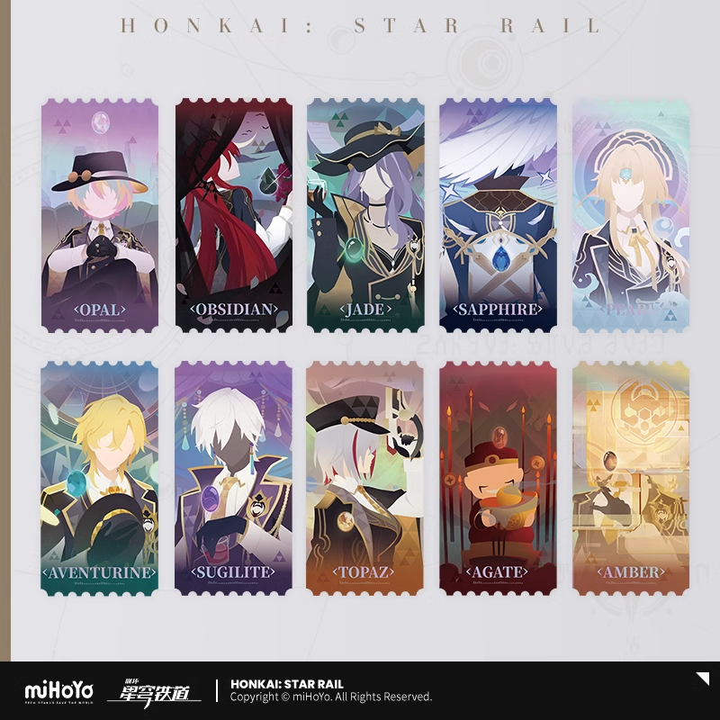 Honkai: Star Rail - Stoneheart&#39;s Oath Ring Laser Ticket Set