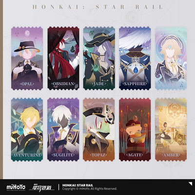 Honkai: Star Rail - Stoneheart&#39;s Oath Ring Laser Ticket Set
